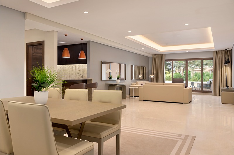 Family Three Bedroom Garden or Partial Sea View Apartment w/Private Beach Access